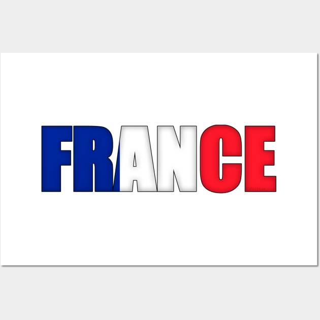 France Wall Art by SeattleDesignCompany